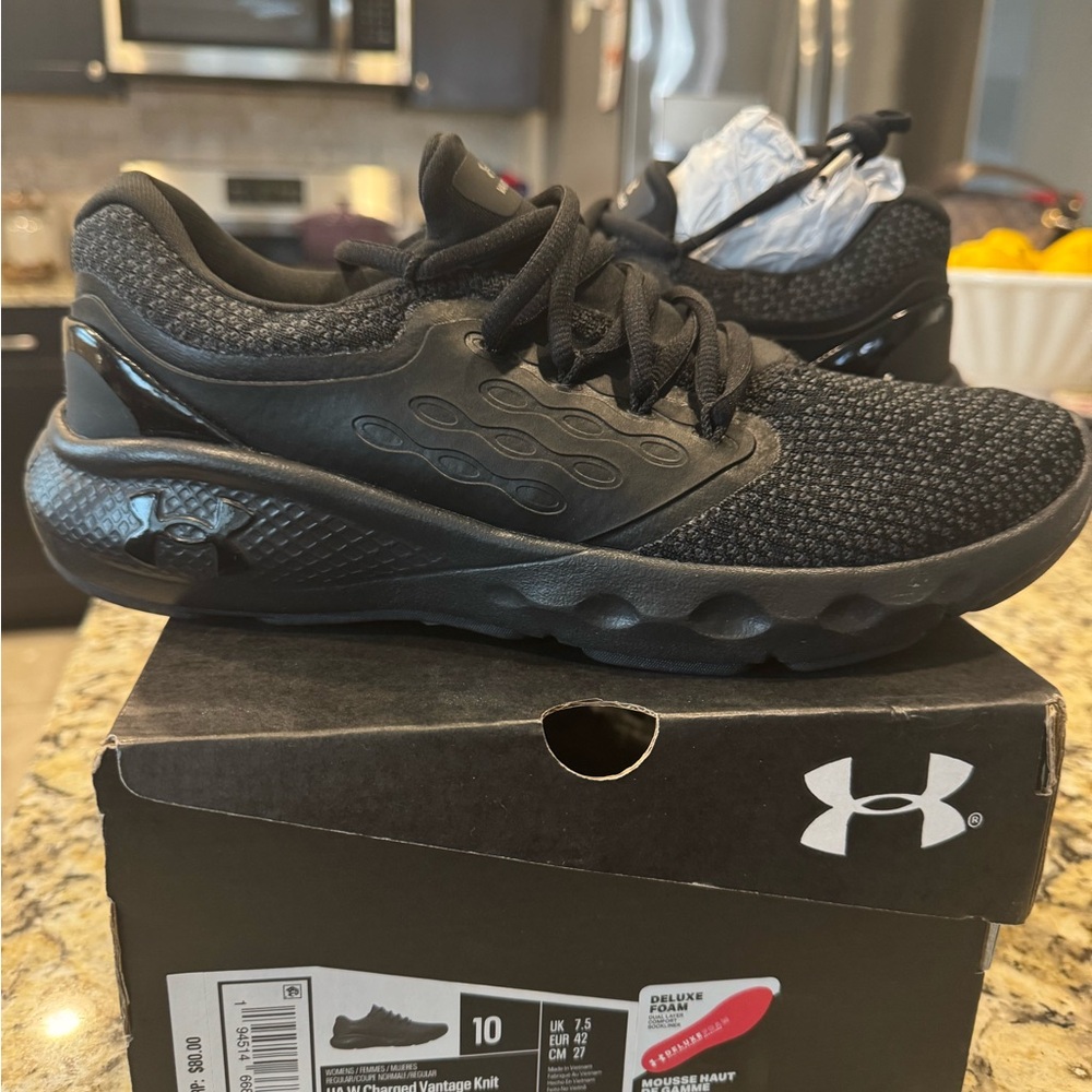 Under Armour Black Athletic Shoes